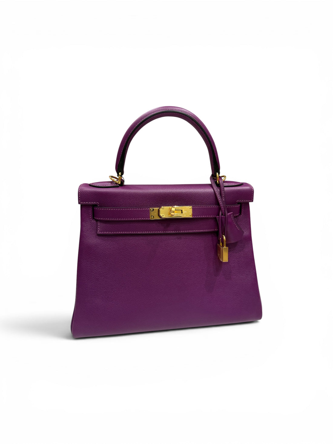 Hermès - Sac Kelly II 28 Evercolor retourné Anémone