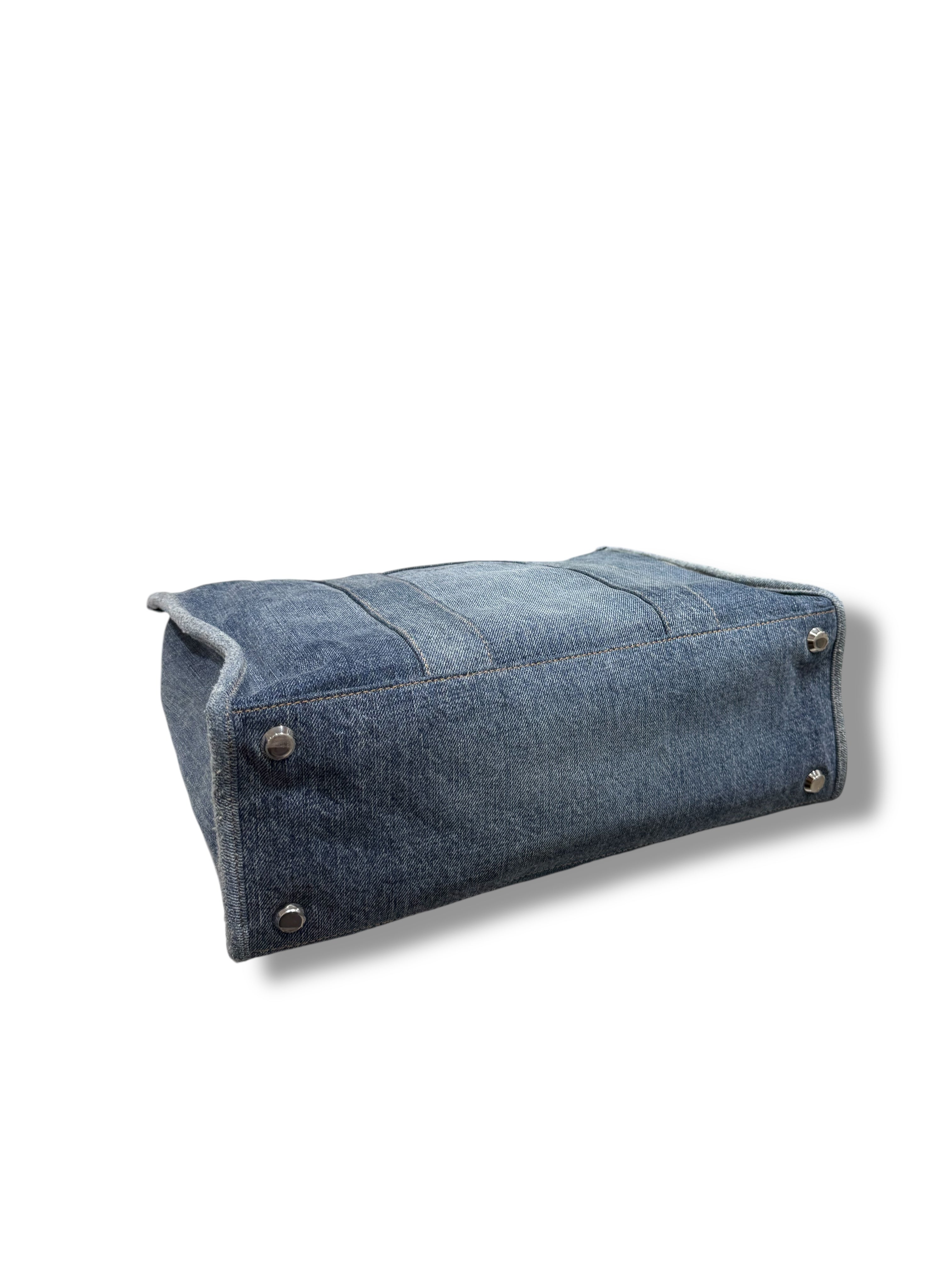 Balenciaga - Sac Cabas Hardware denim
