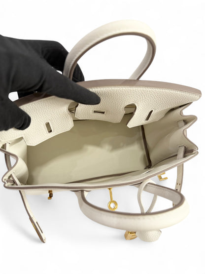 Hermès - Sac Birkin 25 Mushroom