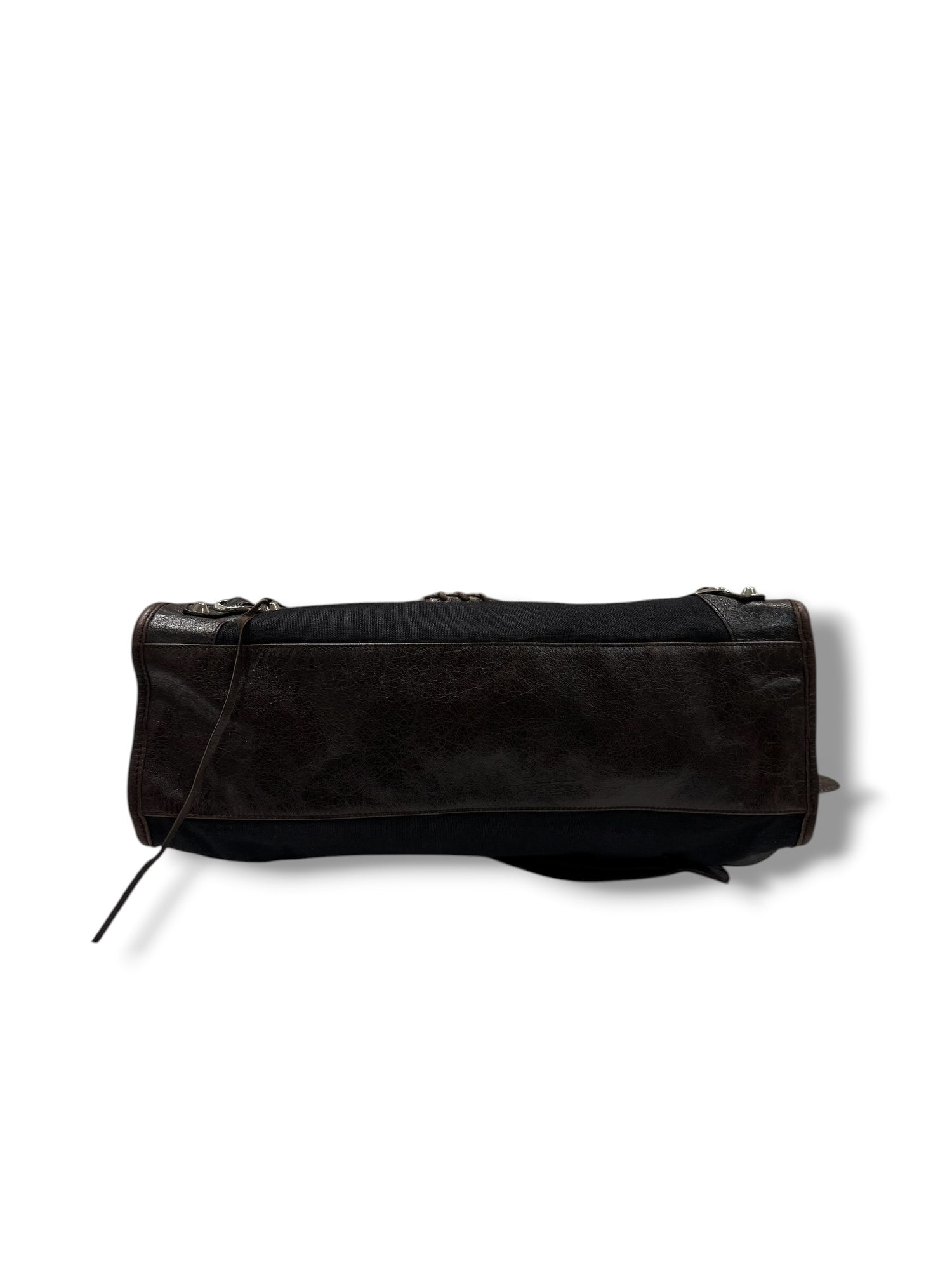 Balenciaga - Sac city avec bandoulière en cuir et toile