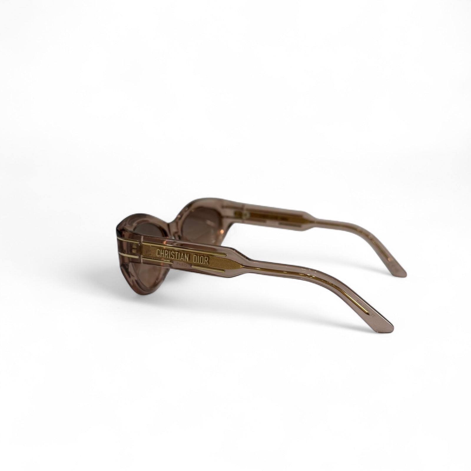 Dior - DiorSignature B71 sunglasses in transparent pink