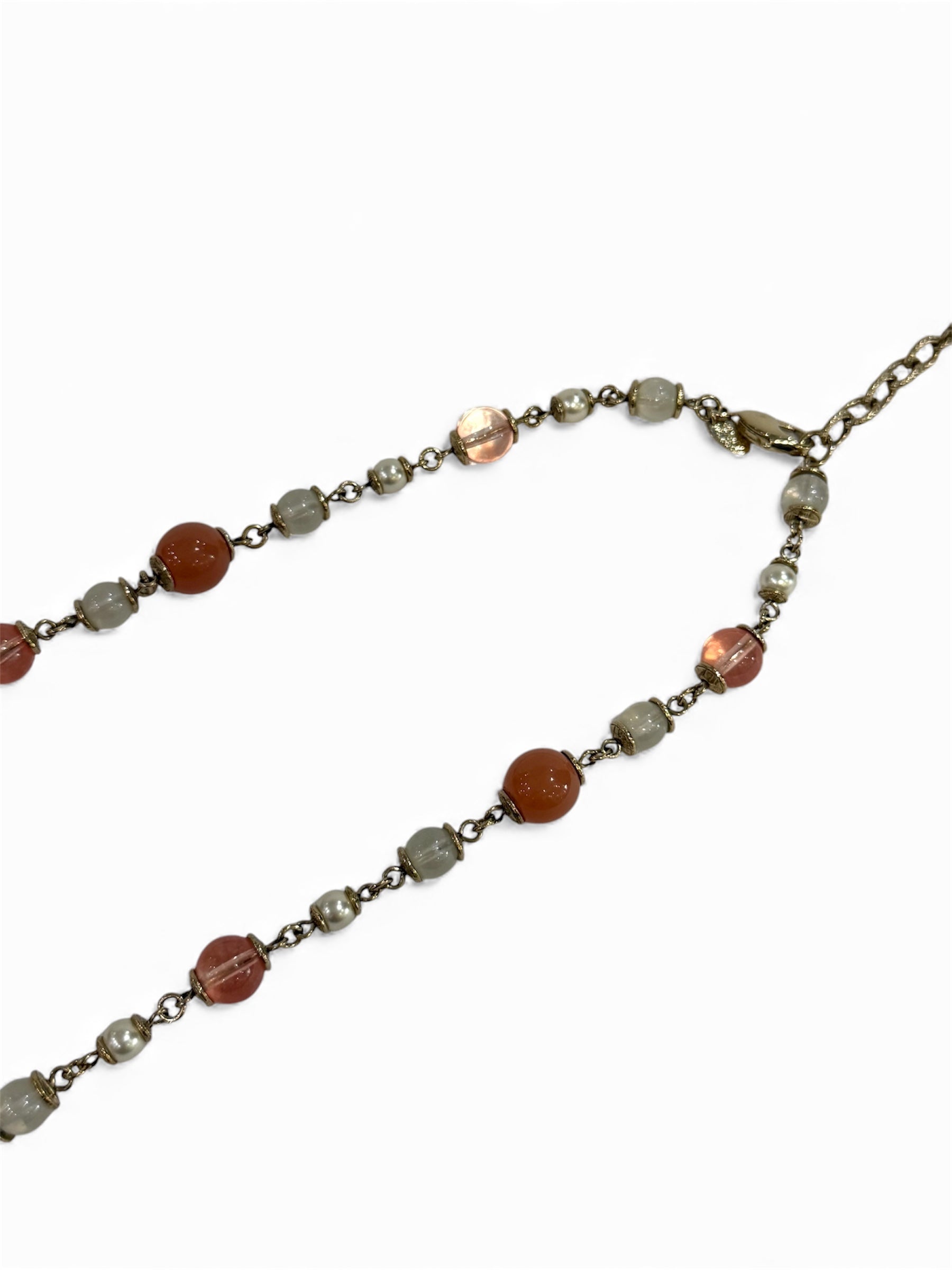 Chanel - Halskette mit doppelter Kette 59 cm