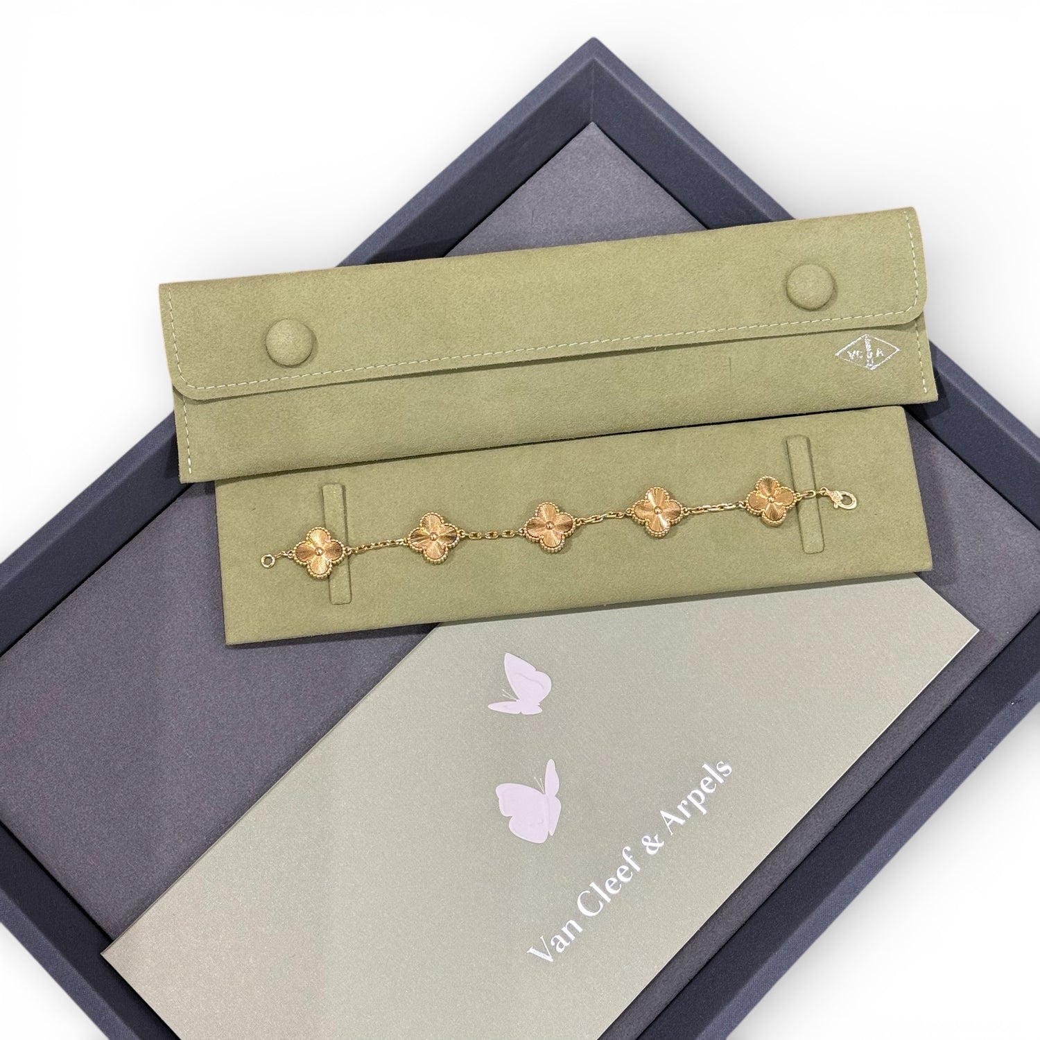 Van Cleef &amp; Arpels - Bracelet Vintage Alhambra 5 motifs