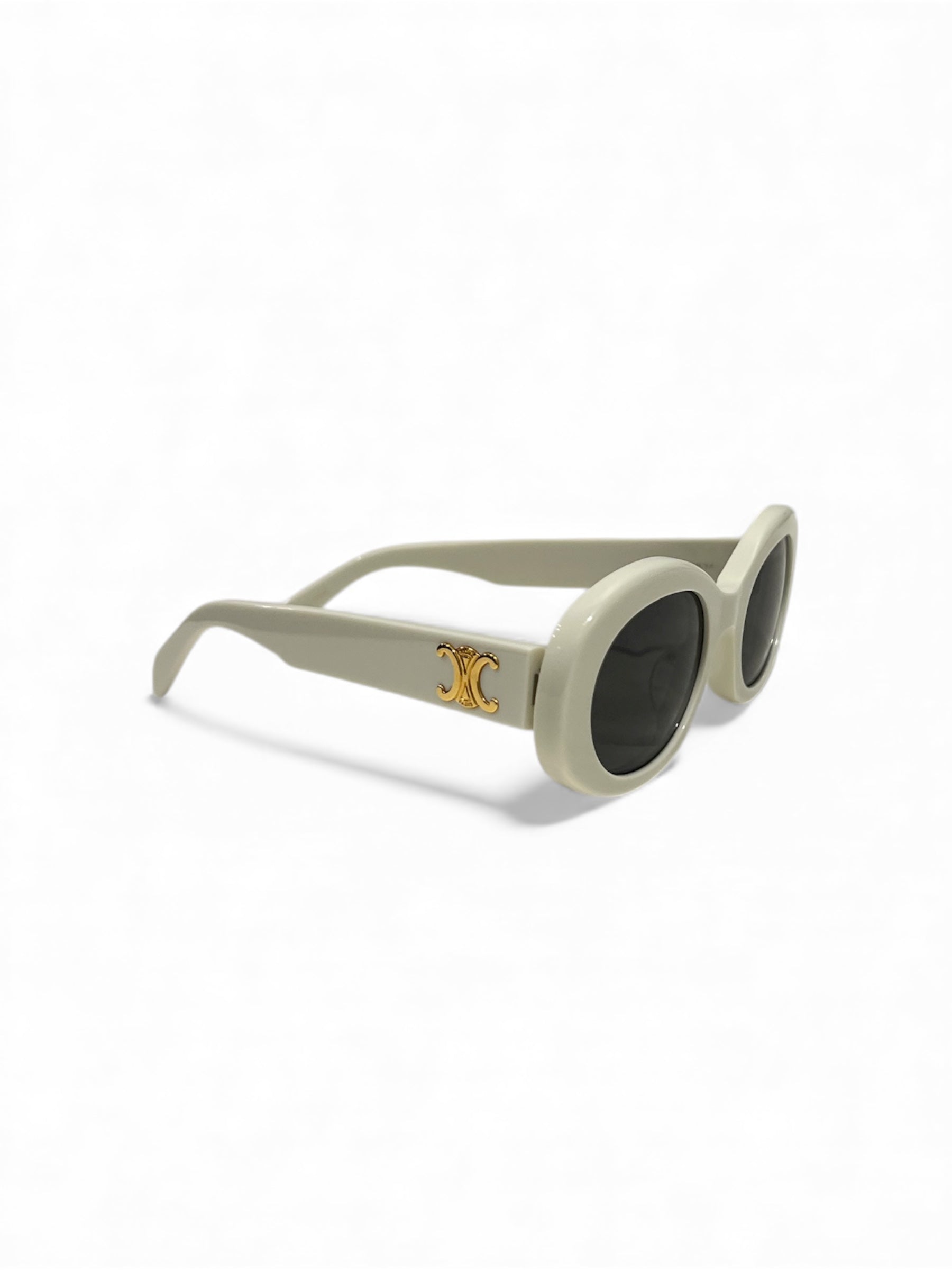Céline - Sonnenbrille weißes Gestell Triumph