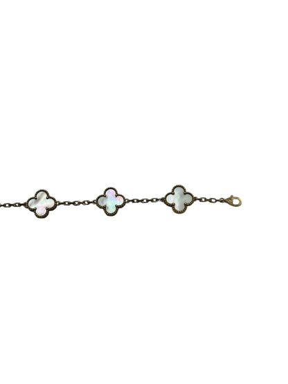 Van Cleef - Bracelet Vintage Alhambra 5 motifs Nacre