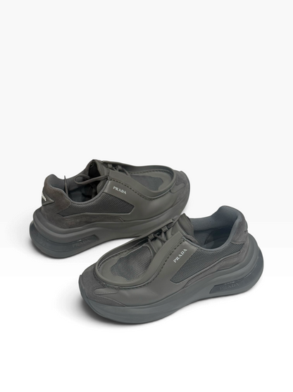 Prada - Basket Systeme Gris T41