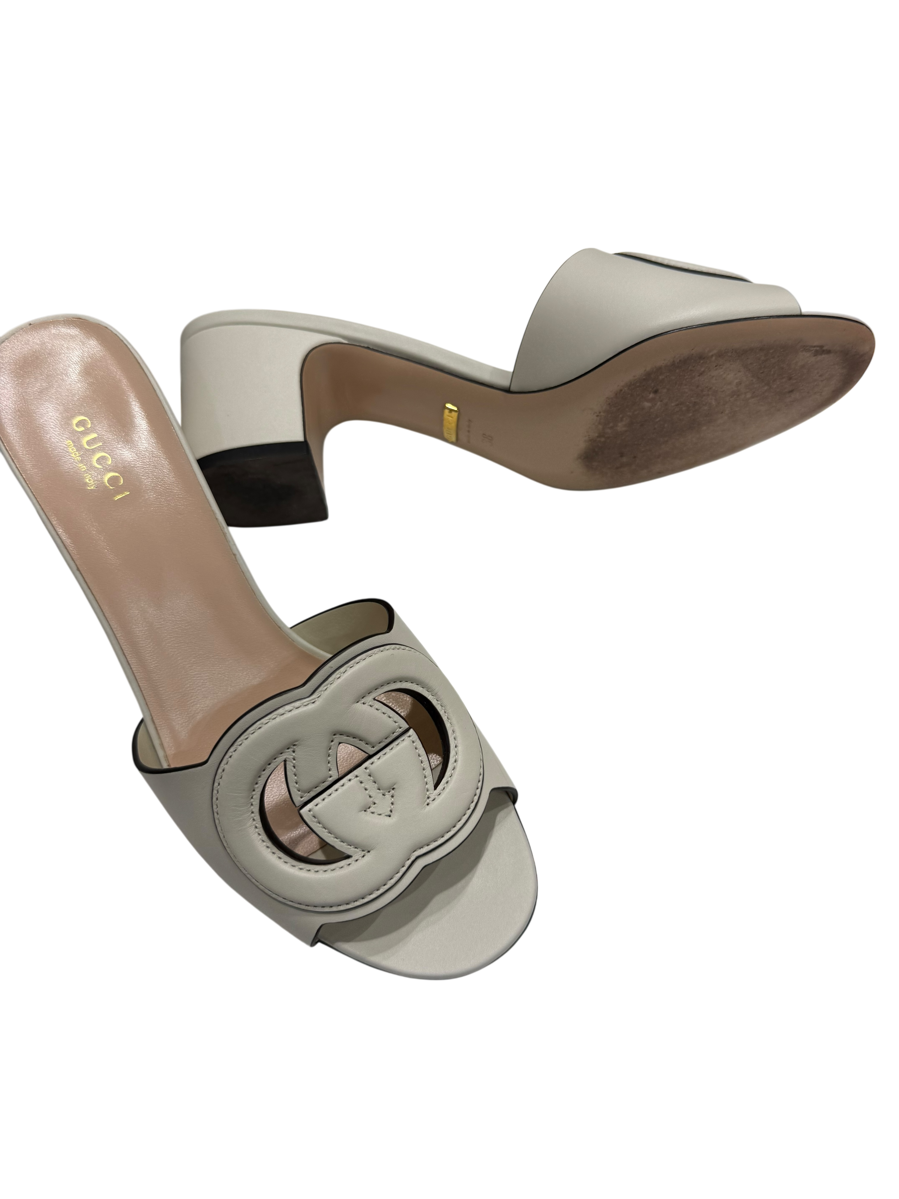 Gucci - Mules Modèle Interlooking T38 | Les Folies d&