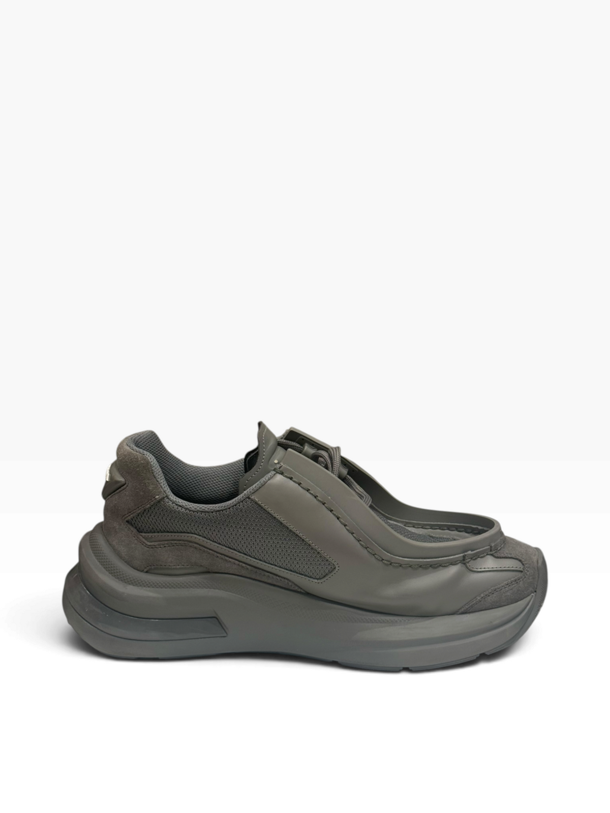 Prada - Basket Systeme Gris T41