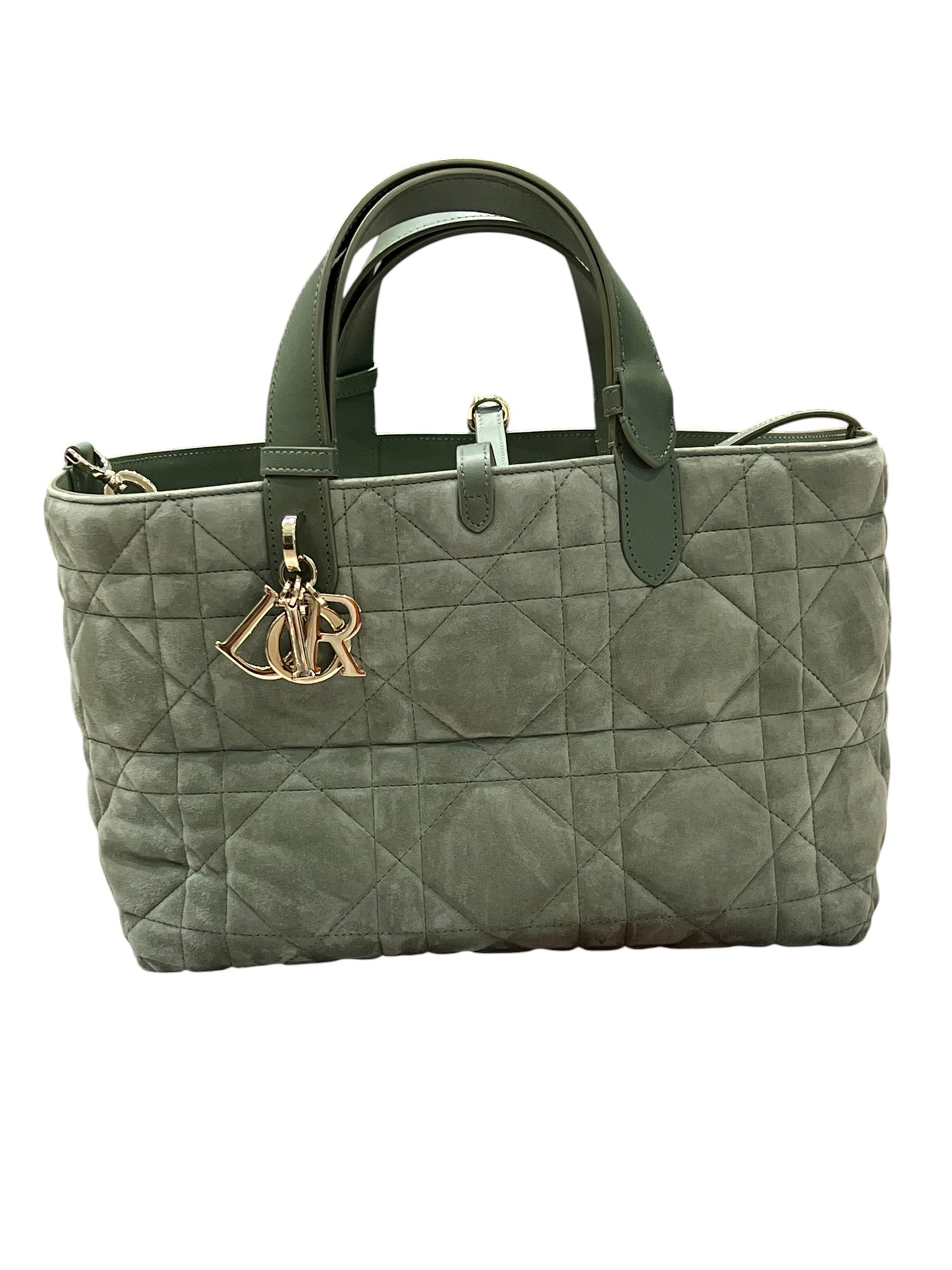 Dior - sac Dior Toujours daim vert