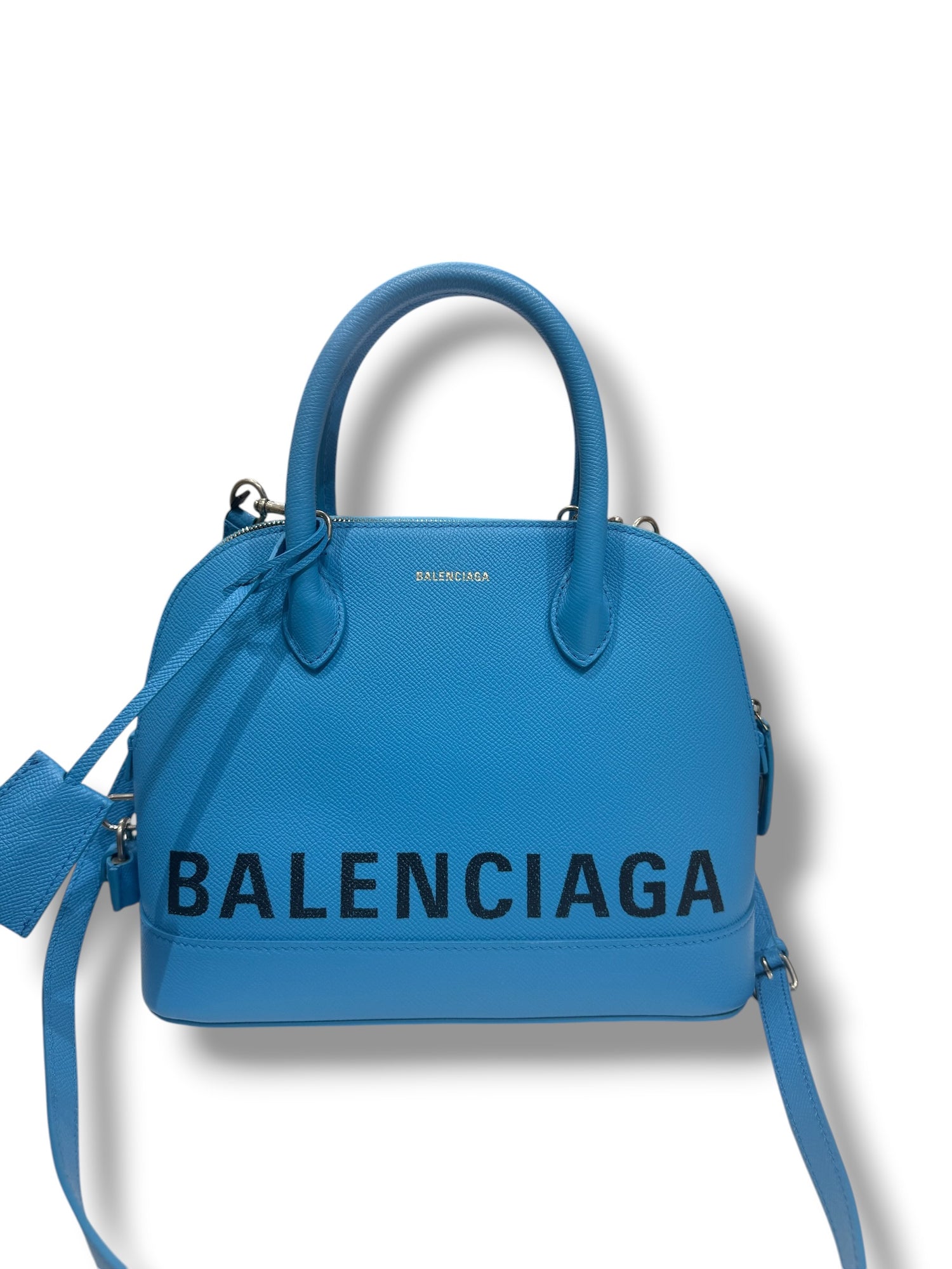 Balenciaga - Sac Ville bicolore Bleu &amp; Noir