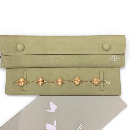 Van Cleef &amp; Arpels - Bracelet Vintage Alhambra 5 motifs