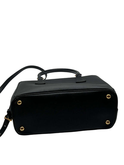 Prada- sac galleria MM cuir saffiano noir