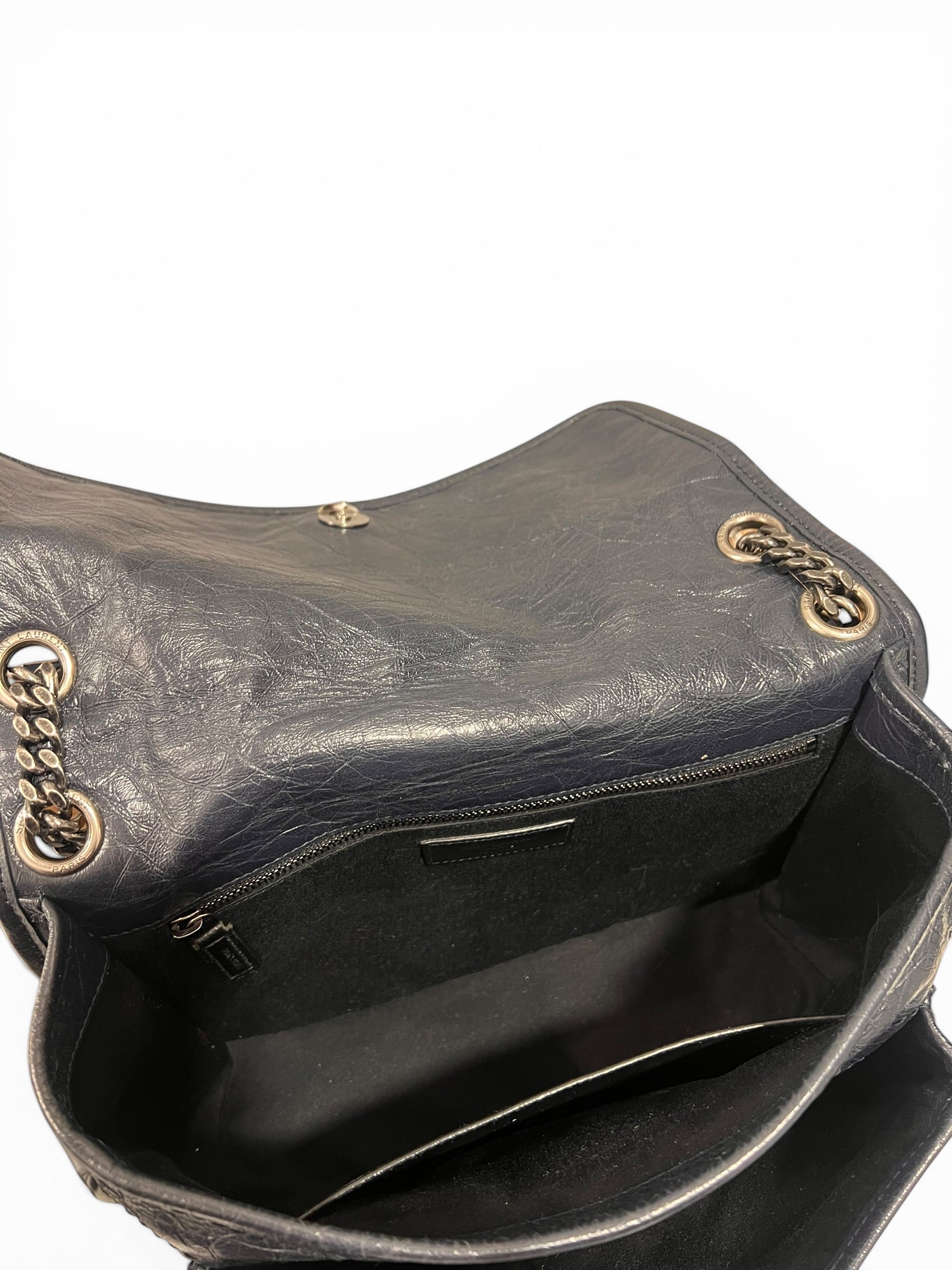 Saint Laurent Sac Bandoulière en Cuir Niki | Les Folies d’Eugénie