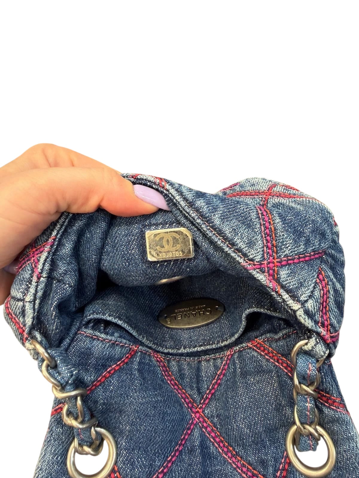 Chanel - Sac bandoulière denim