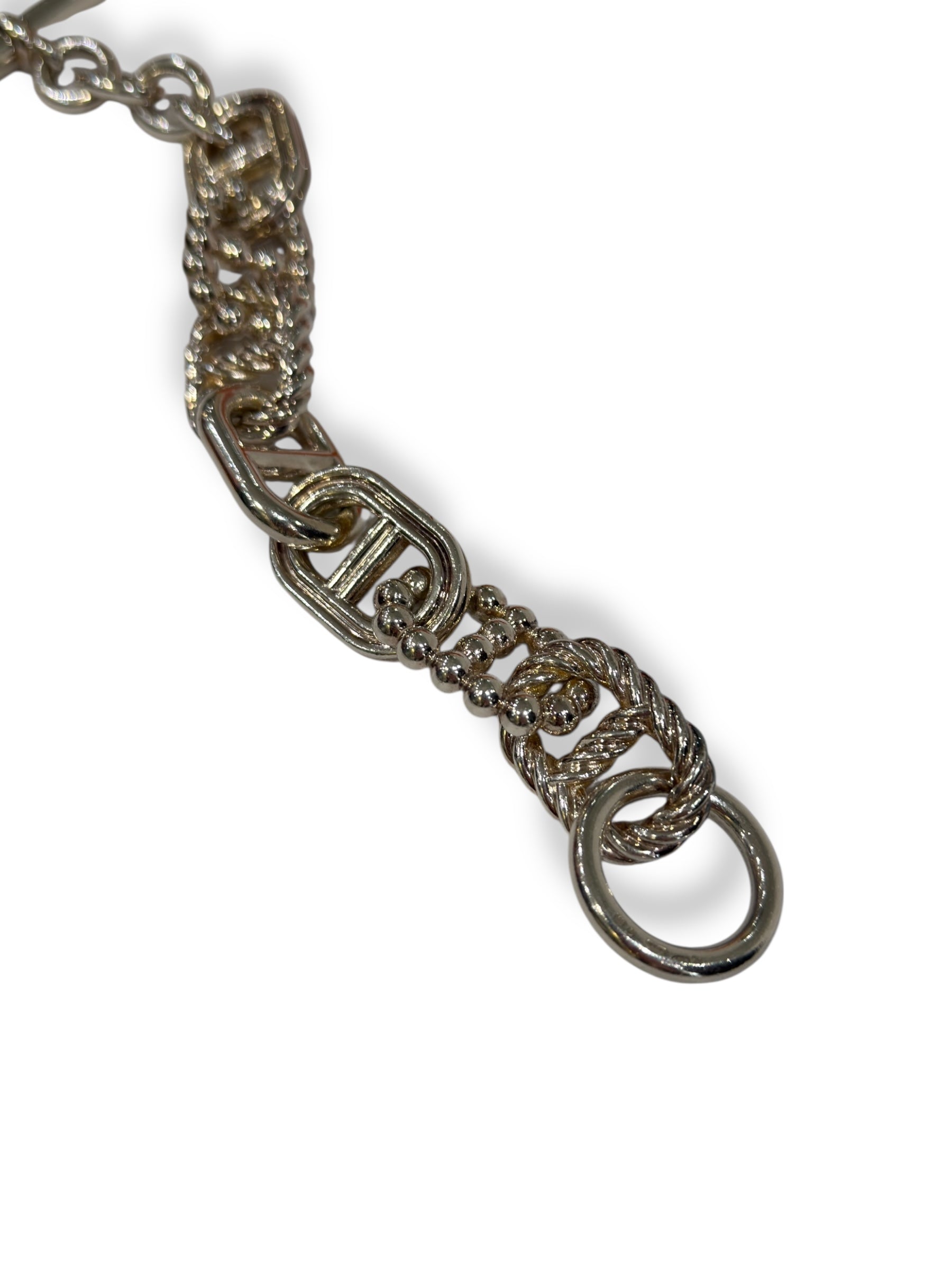 Hermès – Parade Ankerkettenarmband GM aus Silber