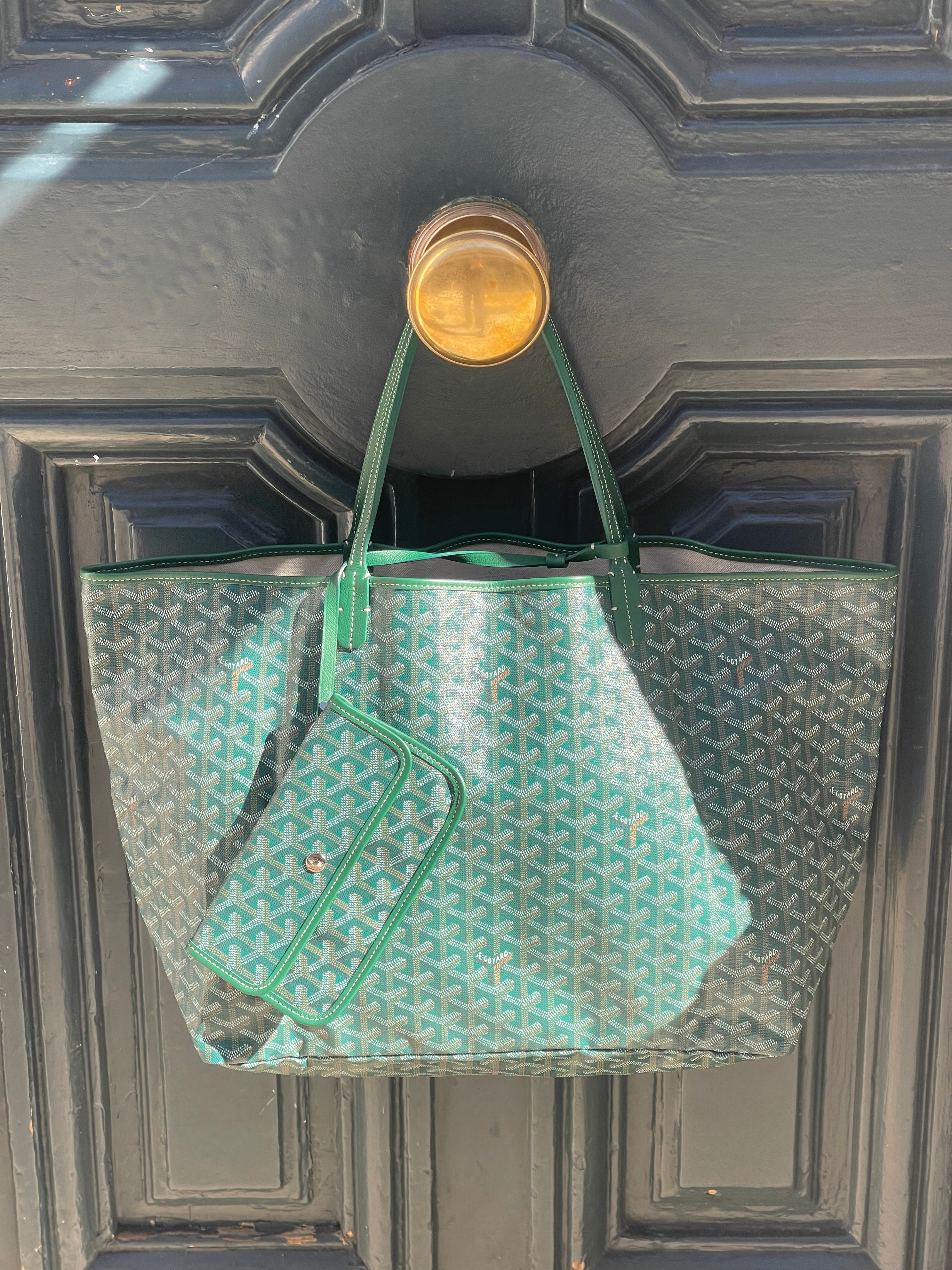 Goyard - Einkaufstasche Saint Louis grün GM