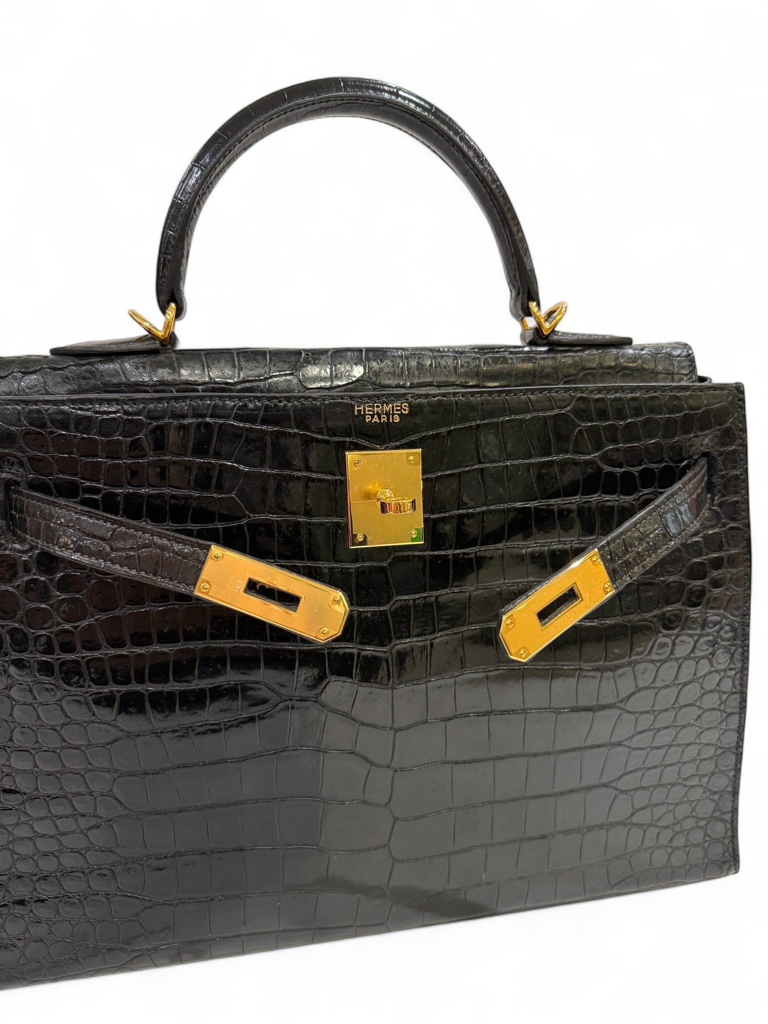 Hermès - Sac Kelly 32 crocodile
