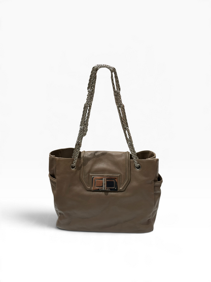 Chanel - Sac cabas Reissue 2.55 marron