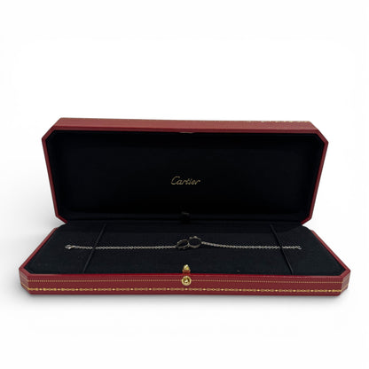 Cartier - Bracelet Love entrelacé Or gris