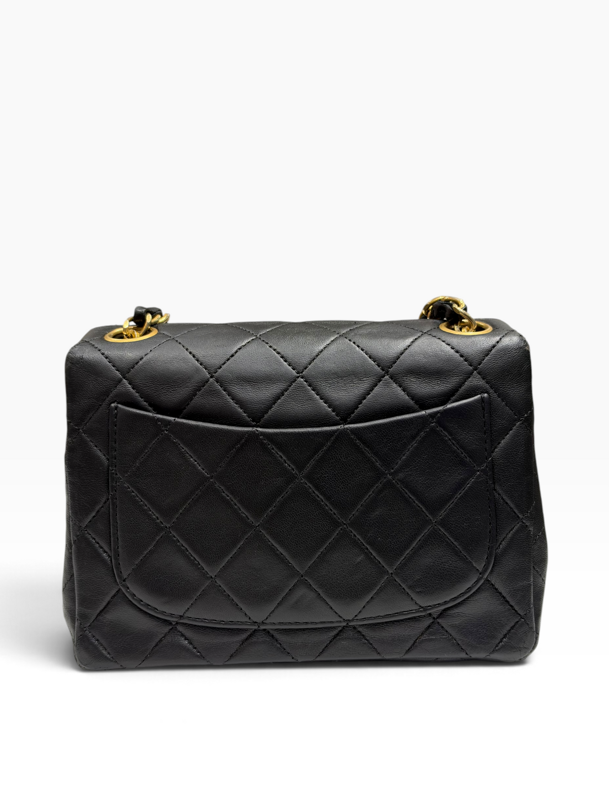 Chanel - Timeless mini en cuir agneau noir