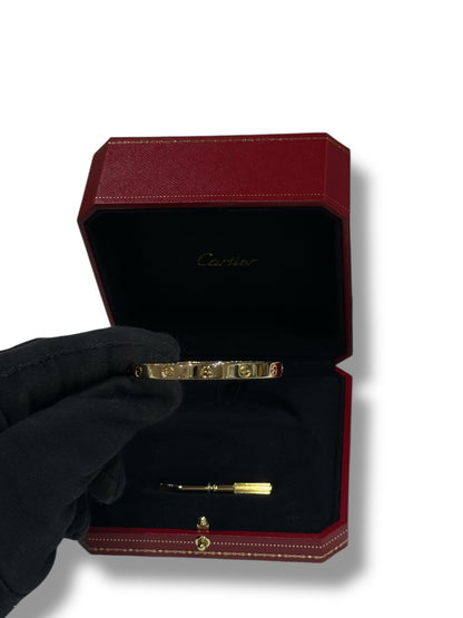 Cartier - Bracelet Love classique or jaune T17
