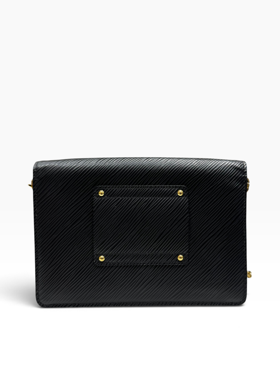 Louis Vuitton - Sac porté épaule twist cuir épi noir