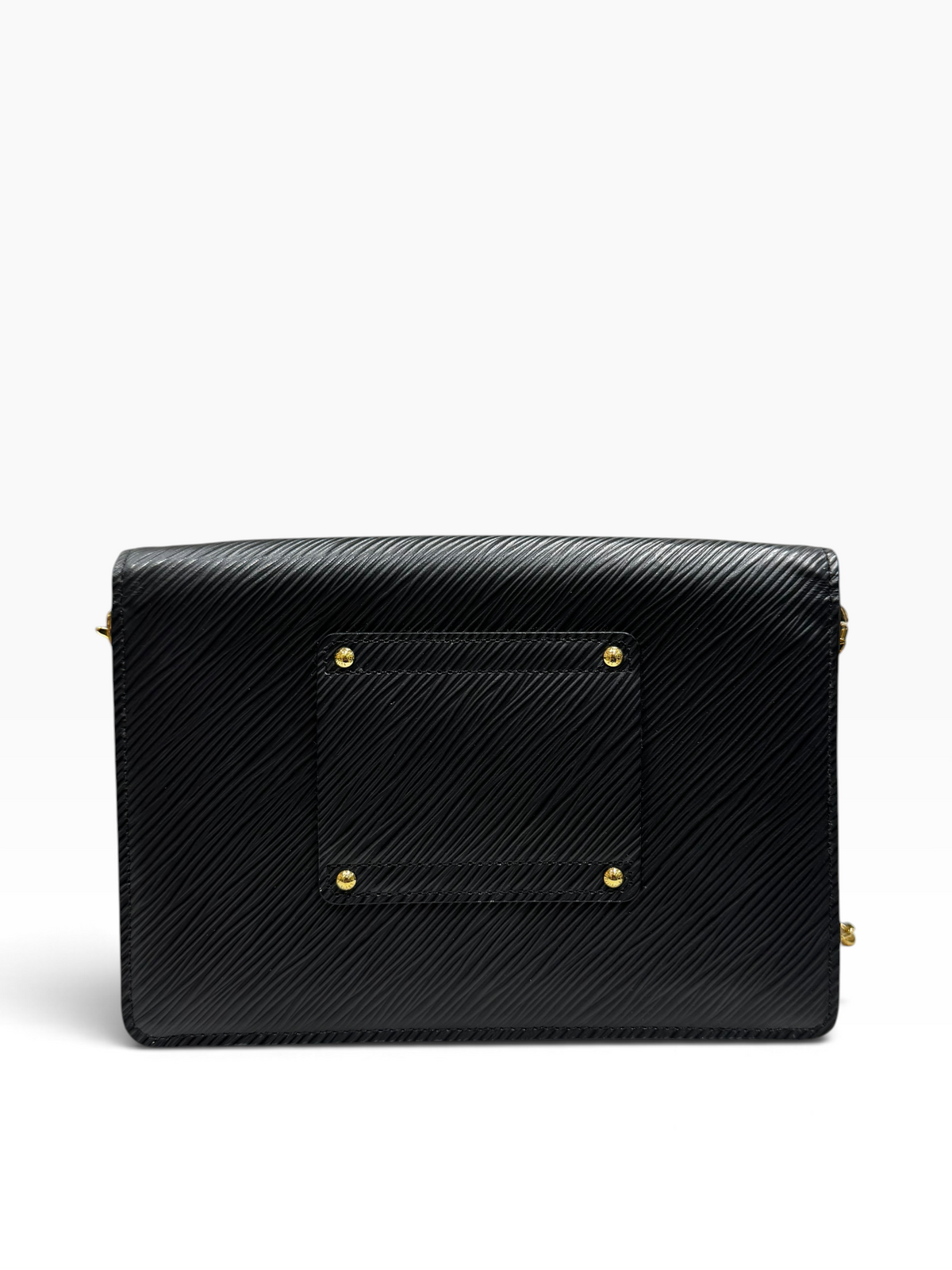 Louis Vuitton - Sac porté épaule twist cuir épi noir