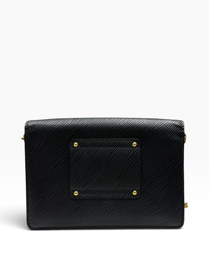 Louis Vuitton - Sac porté épaule twist cuir épi noir