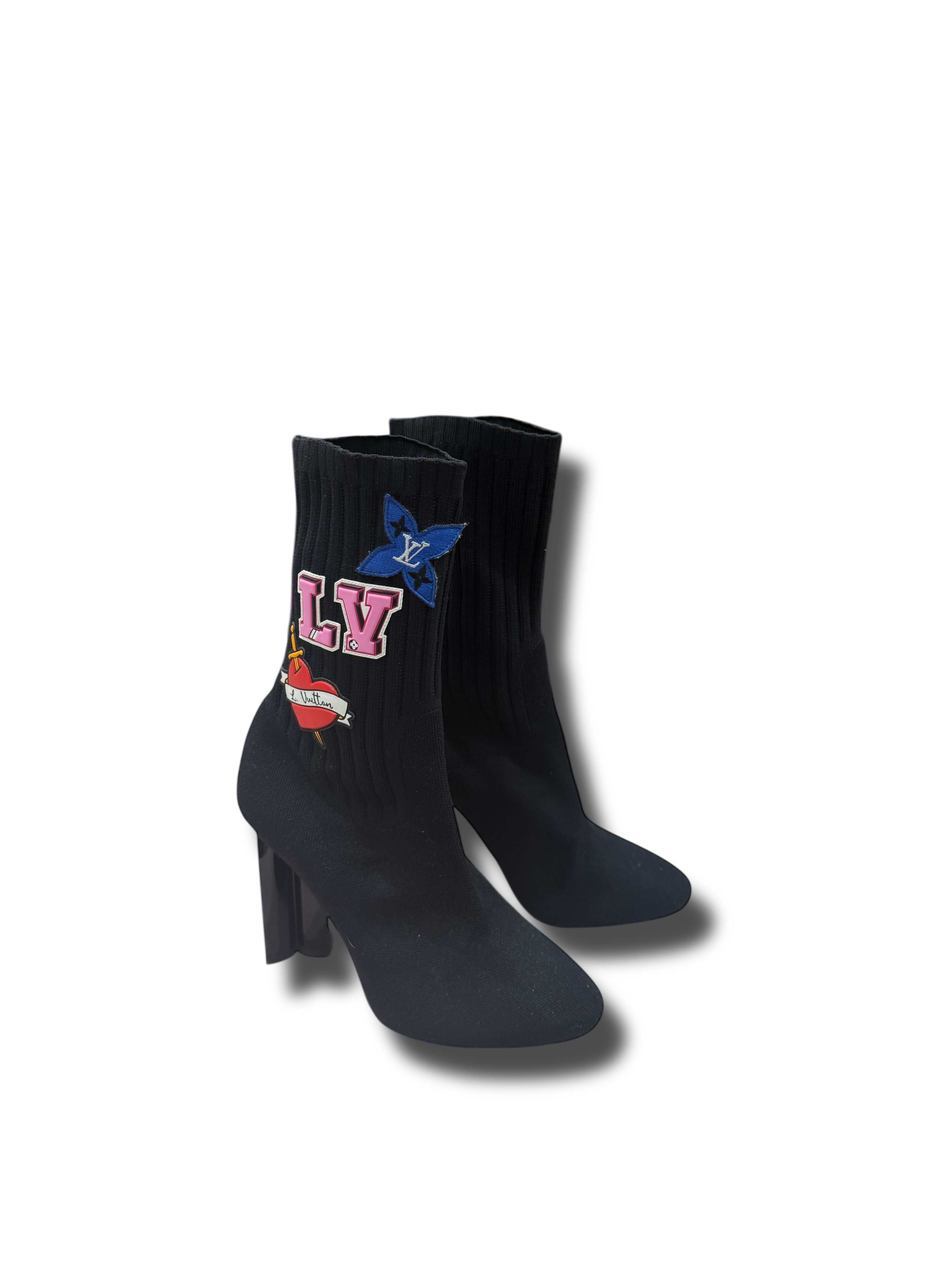 Louis Vuitton – Limitierte Socken-Stiefeletten T37