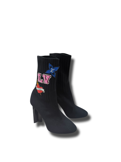 Louis Vuitton - Bottines chaussettes limitées T37