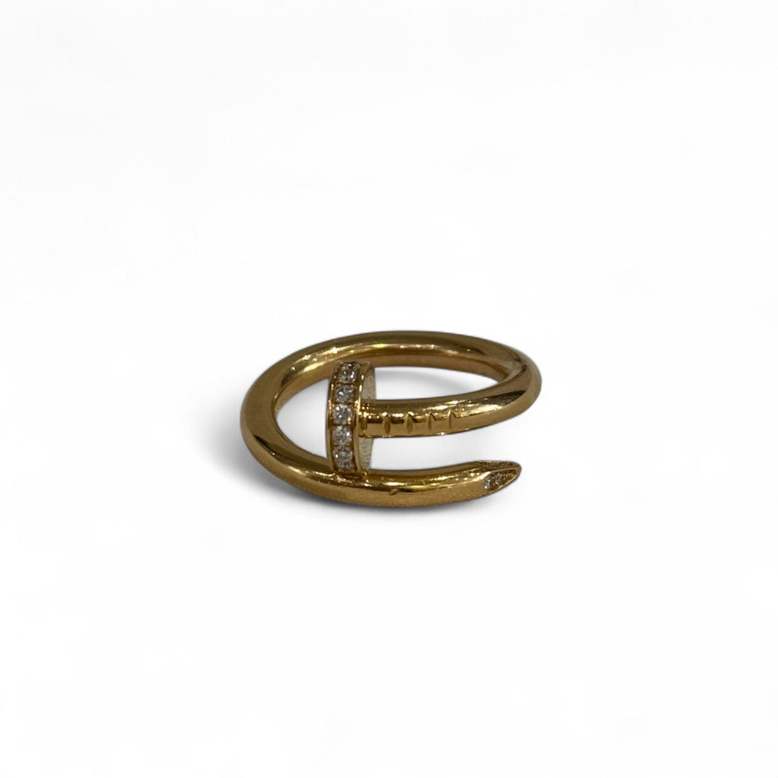 Cartier - Bague Juste un clou modèle classique diamants t.49