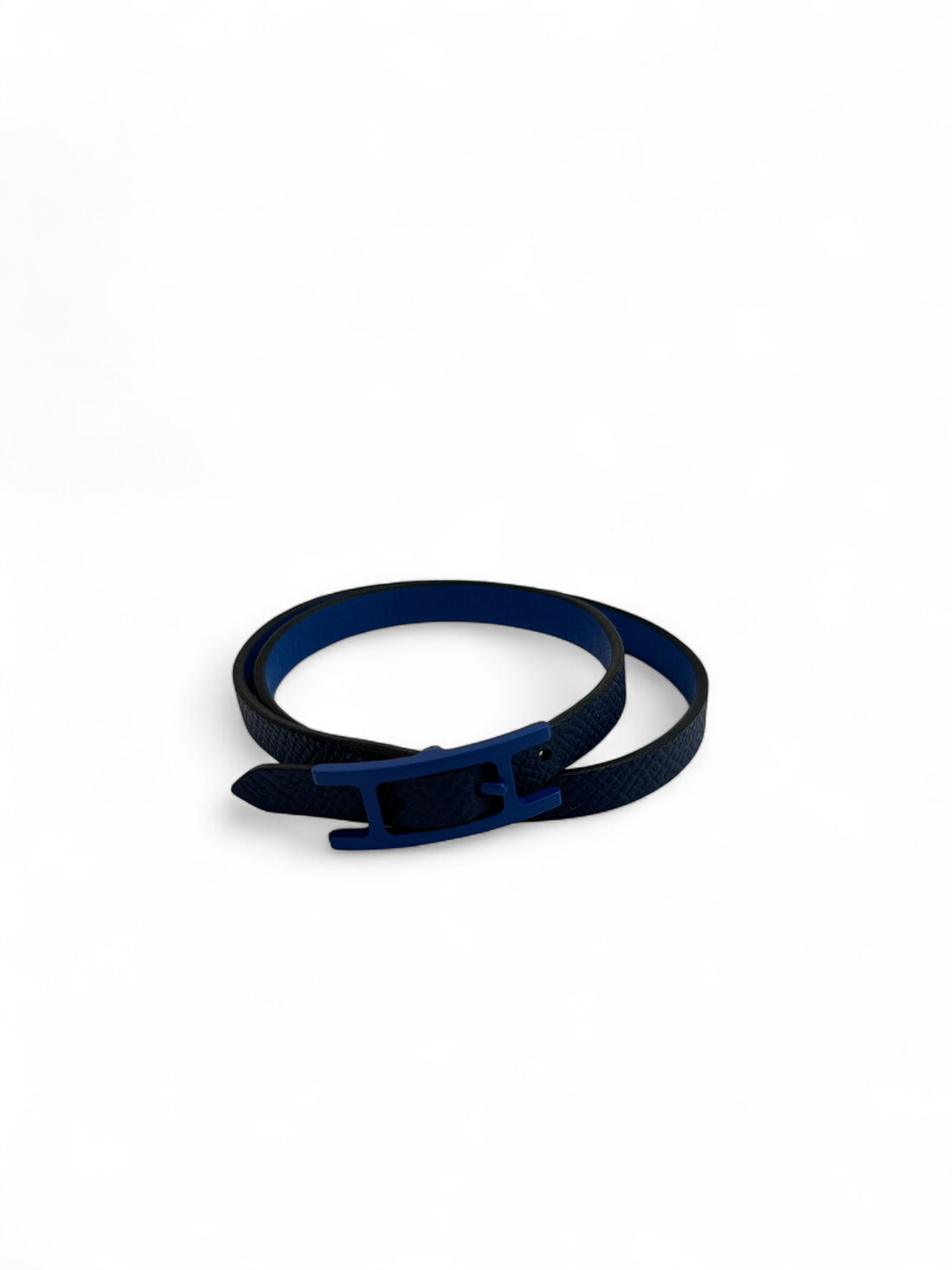 Hermès - Bracelet Behapi double tour réversible