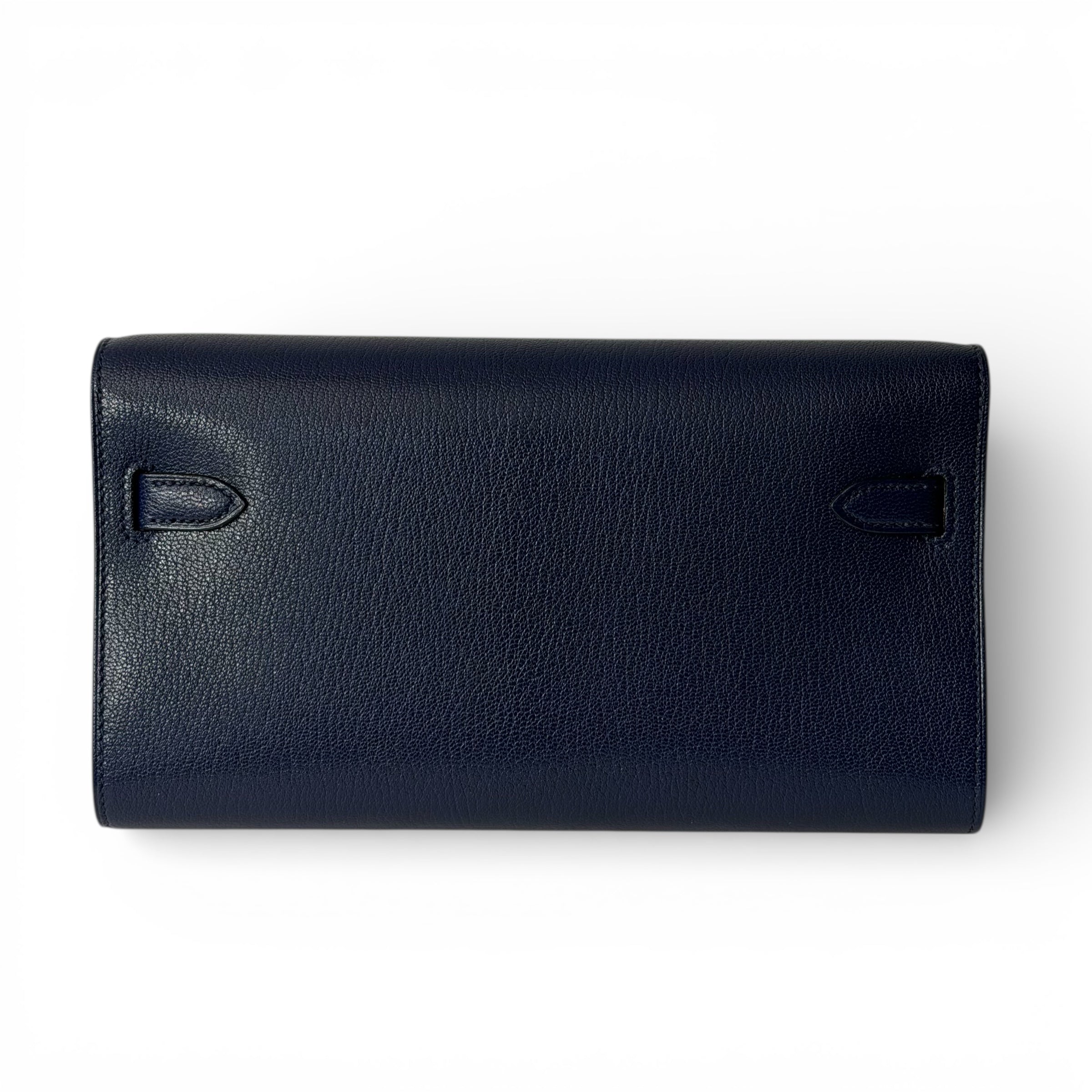 Hermès – Kelly-To-Go-Pochette in Blau