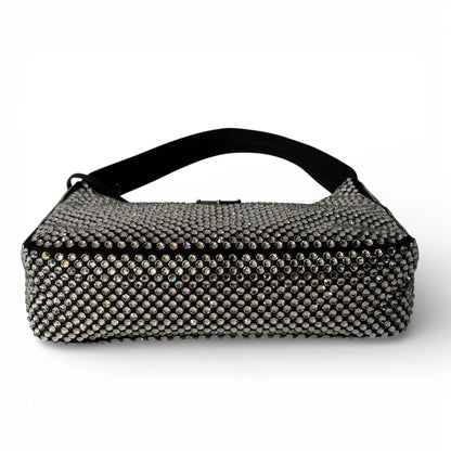 Prada - Sac Ré-édition En Satin à Cristaux | Les Folies d’Eugénie