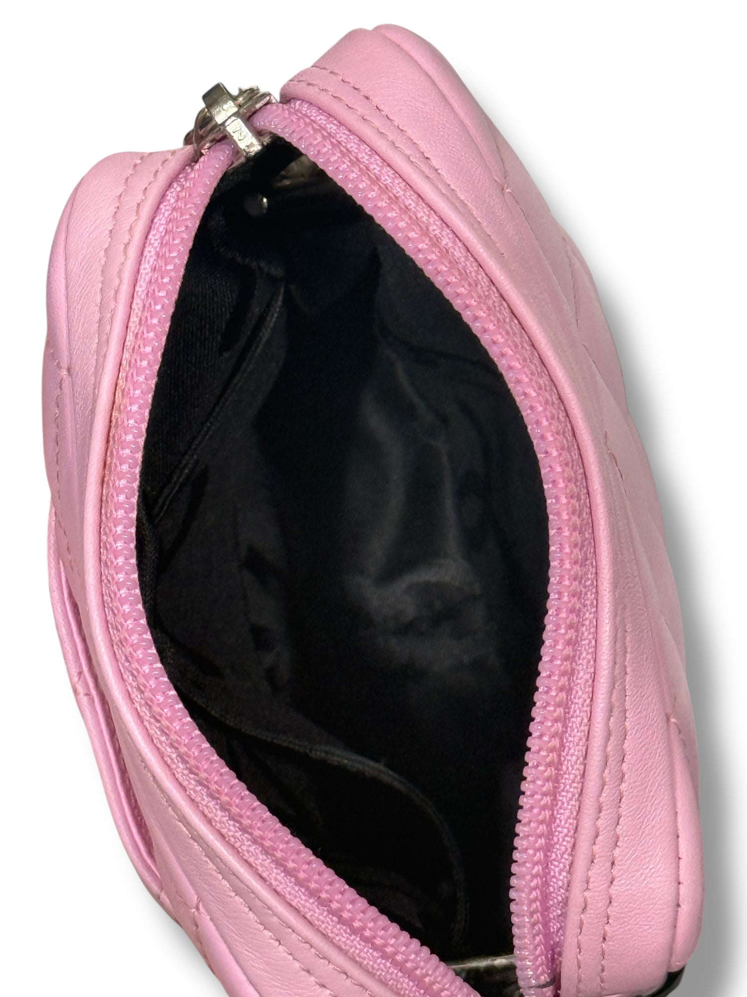 Chanel - Sac Mini Reporter Cambon Rose Et Noir | Les Folies d’Eugénie