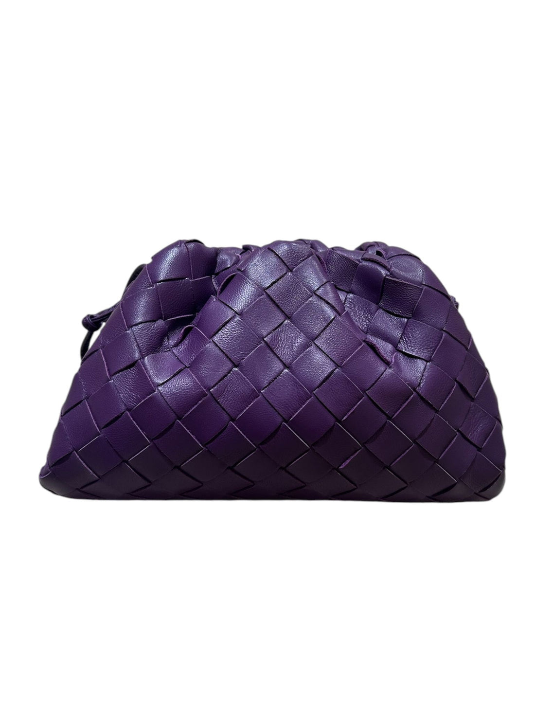 Bottega Veneta – Mini-Pouch-Tasche in Violett