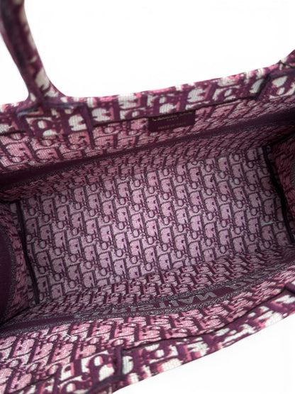 Dior - Sac Cabas Book Tote Bordeaux