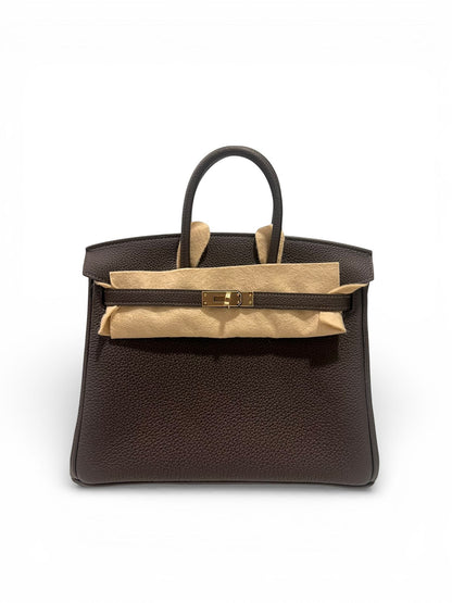 Sac Hermès Birkin 25 Bai Brun | Les Folies d’Eugénie