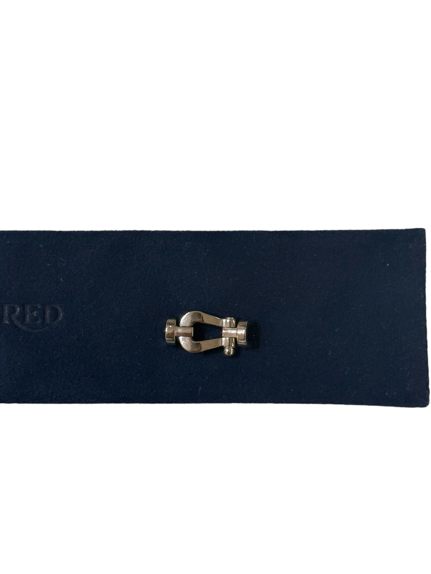 Fred - Bracelet Force 10 GM or blanc avec 3 câbles interchangeables