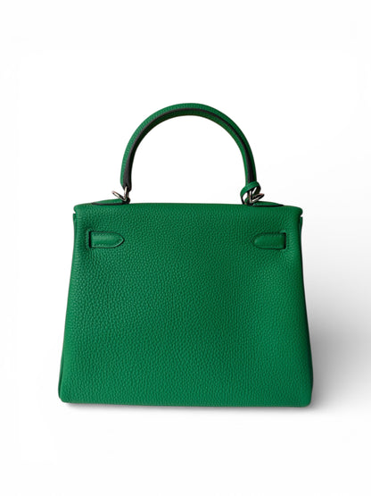 Hermès - Sac Kelly 25 Vert Bambou