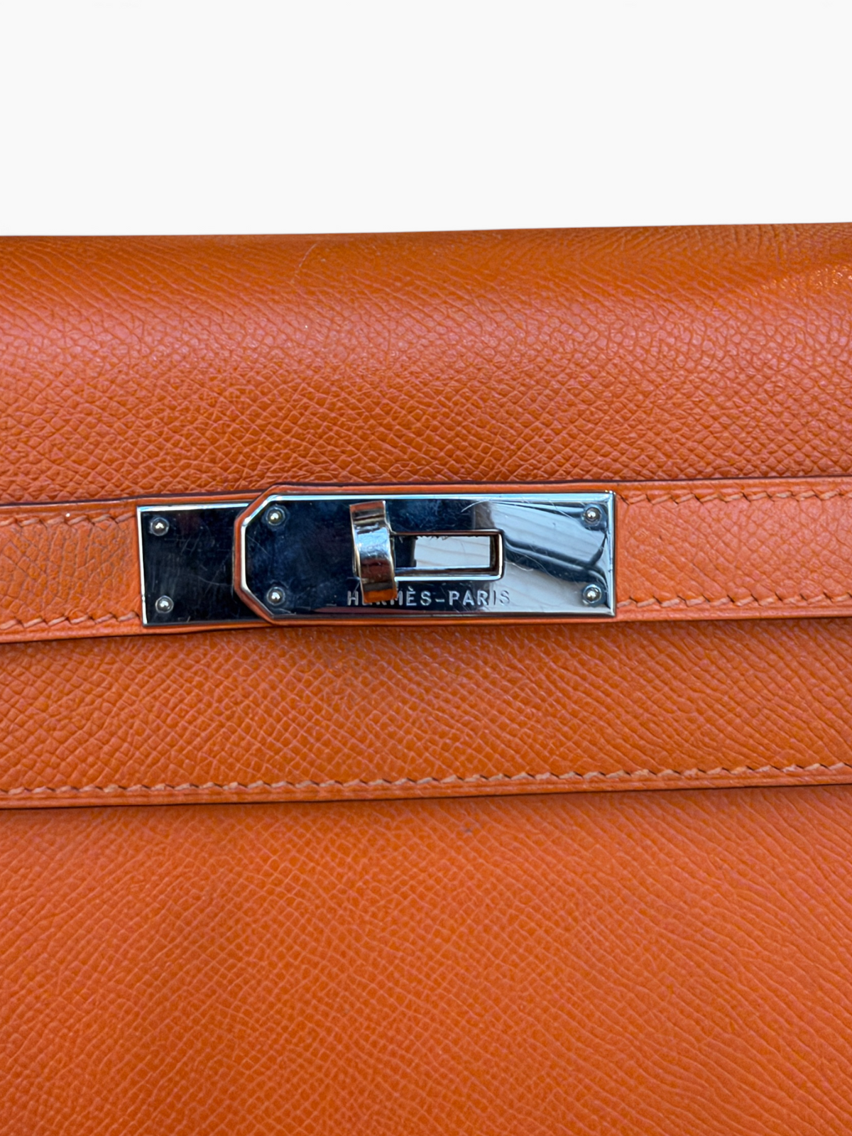 Hermès - Sac Kelly 32 orange