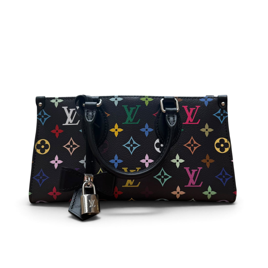 Louis Vuitton – OnTheGo-Tasche PM Murakami Schwarz