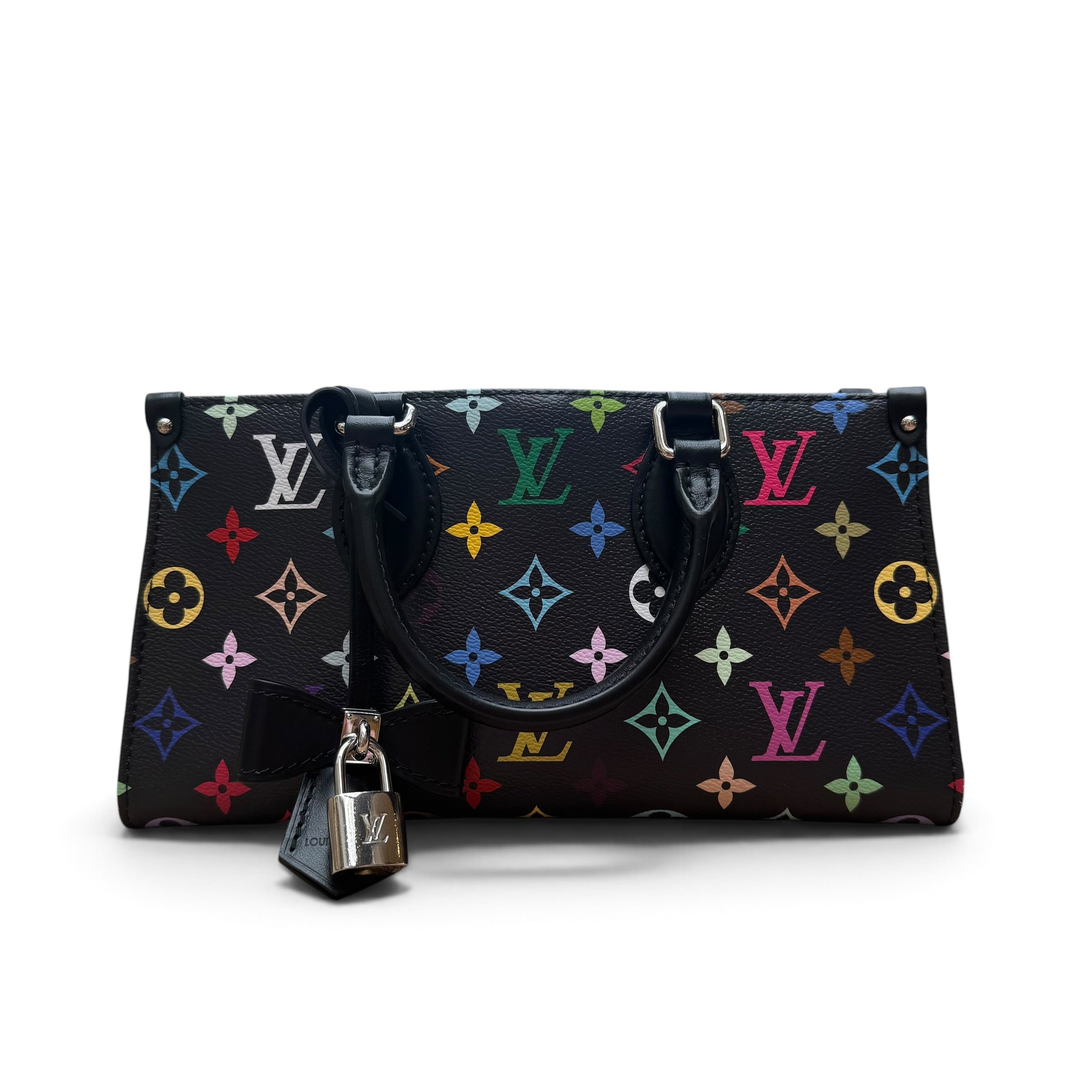 Louis Vuitton - Sac On the Go PM Murakami noir