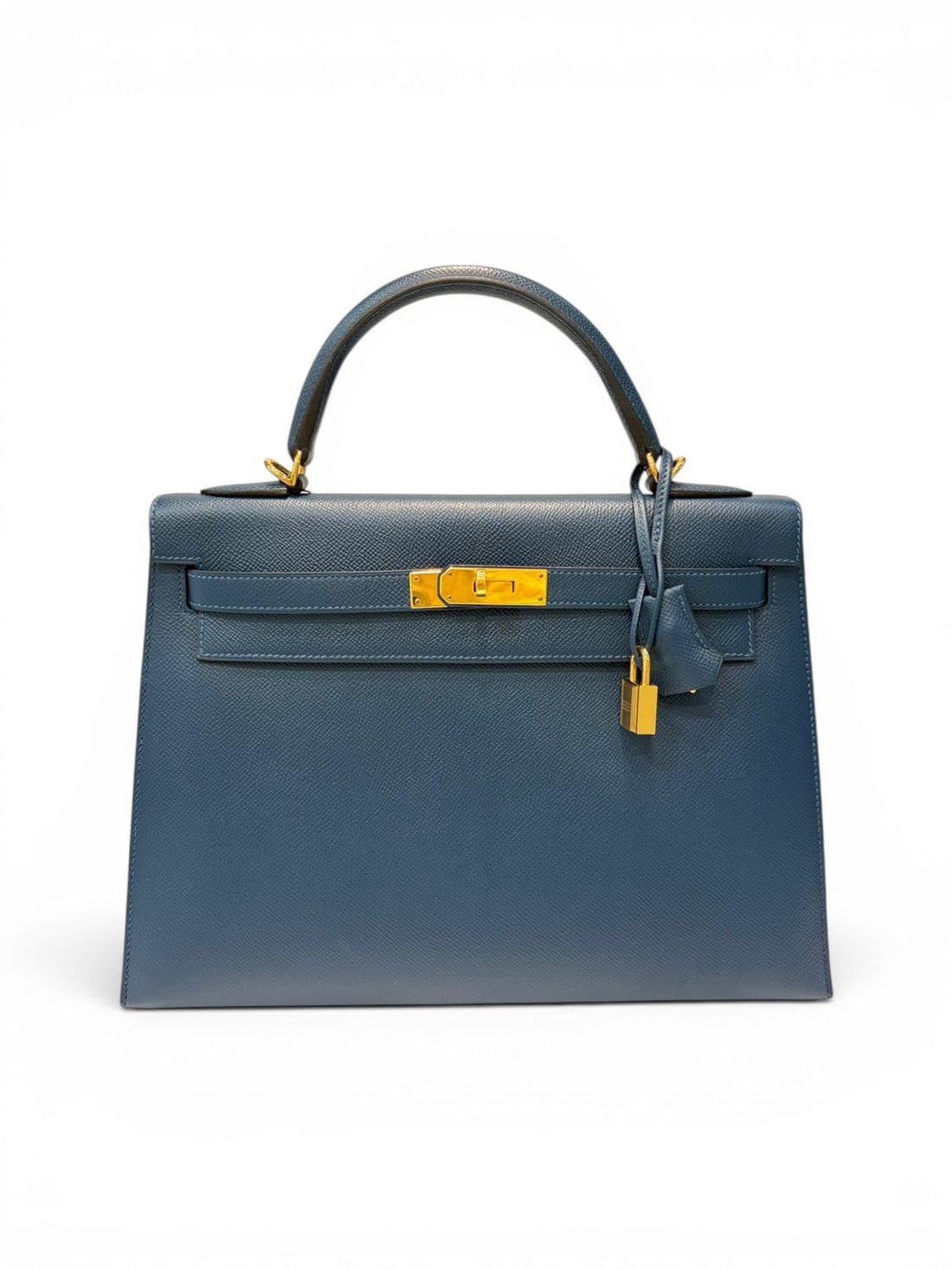 Hermès - Kelly 32 Bleu de Prusse Epsom