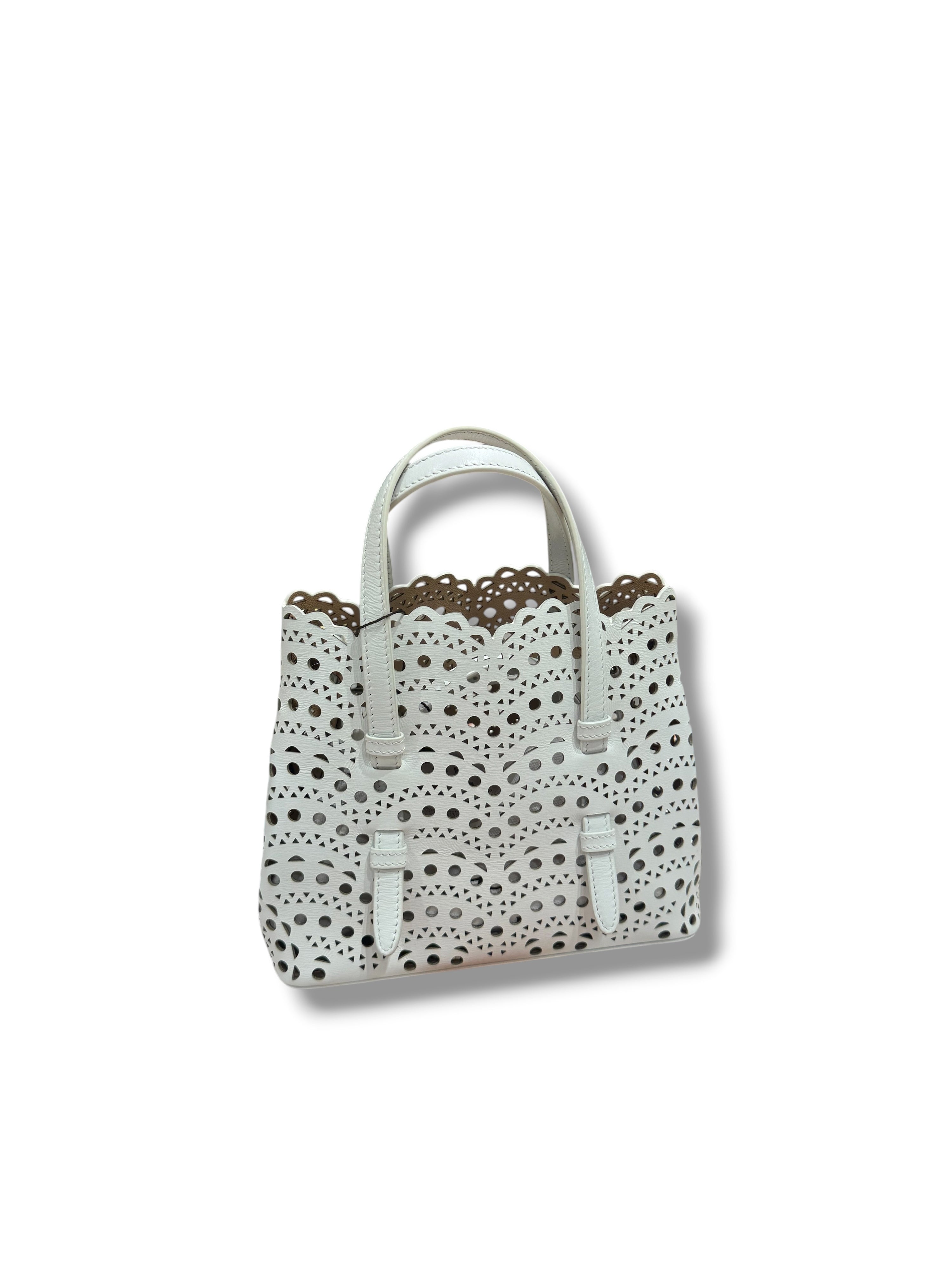Alaïa - Sac Mina 20 blanc