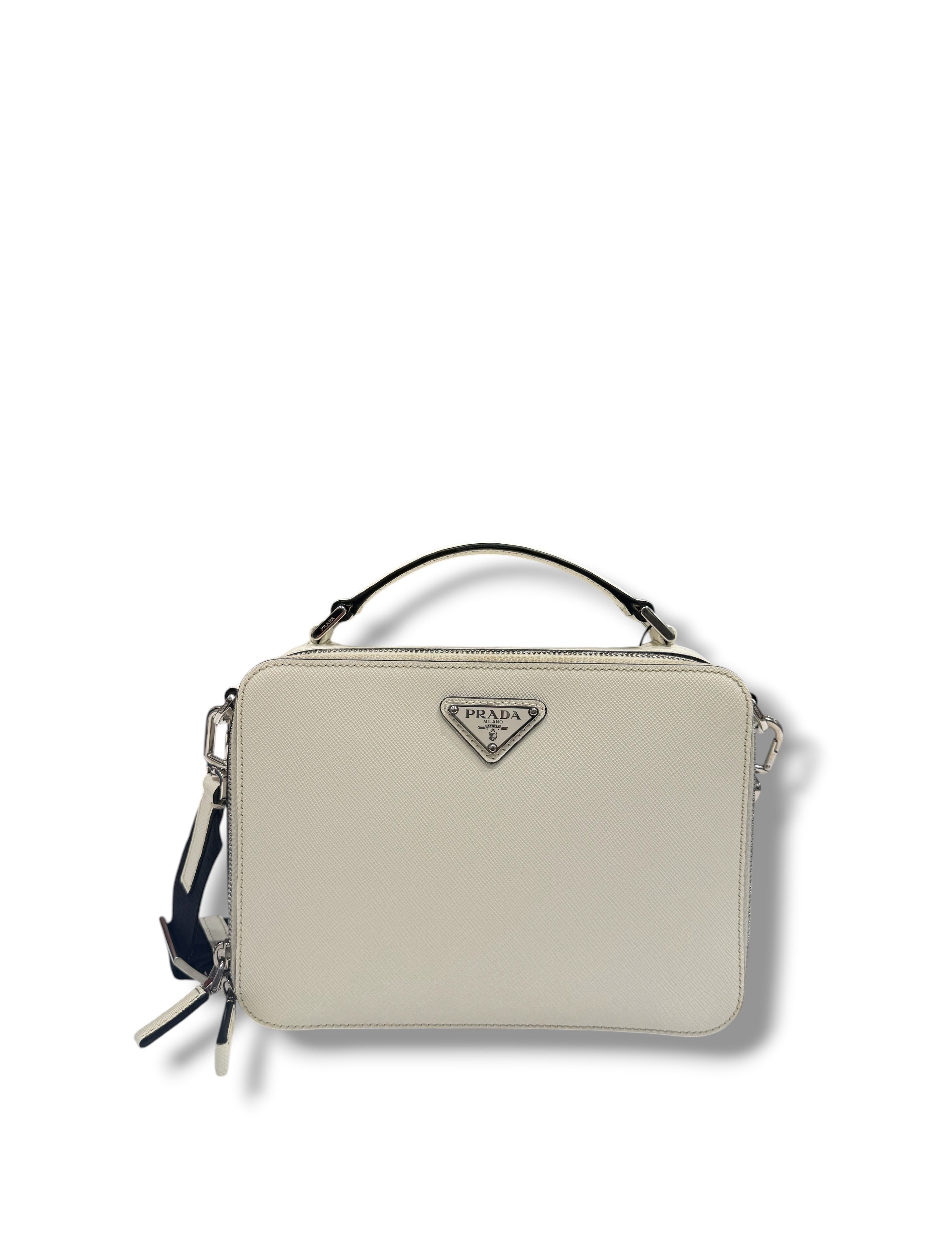 Prada - Sac Brique blanc