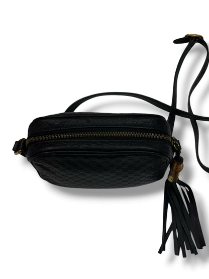 Gucci - Sac mini caméra monogramme noir