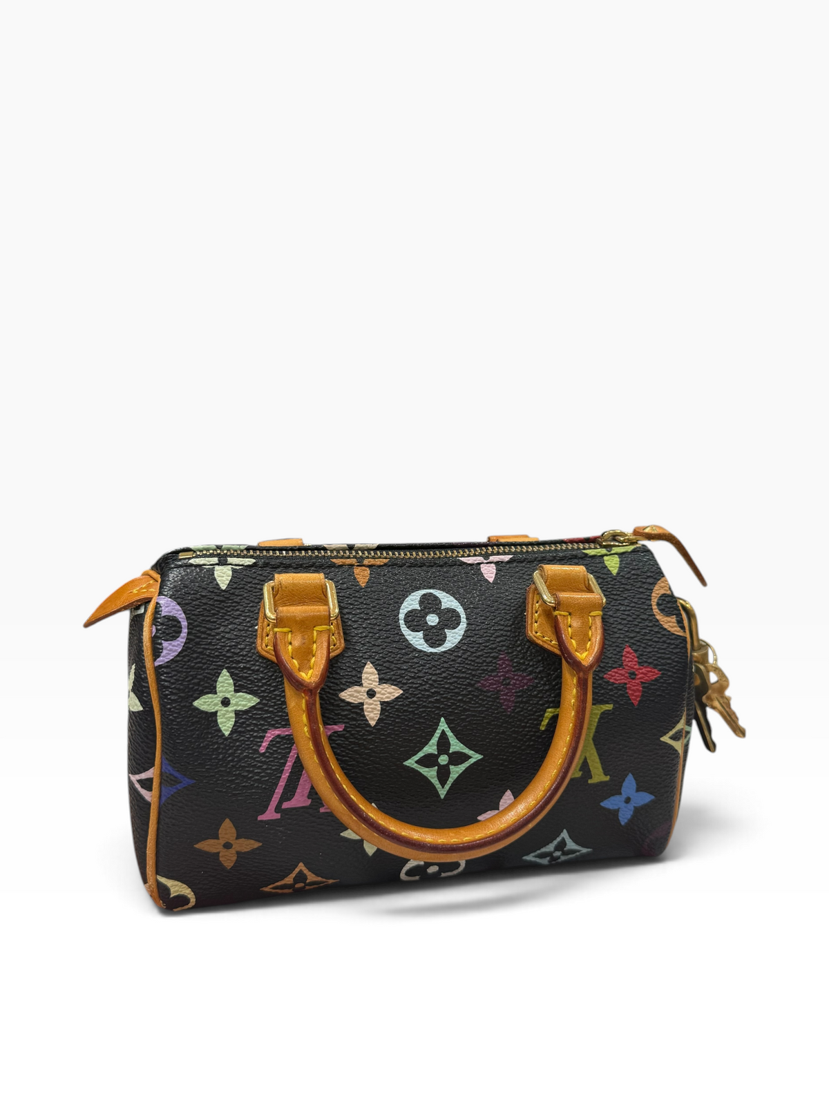 Louis Vuitton - Sac mini Speedy Murakami