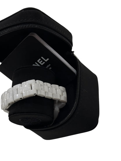 Chanel - J12 33mm index diamants et lunette or jaune