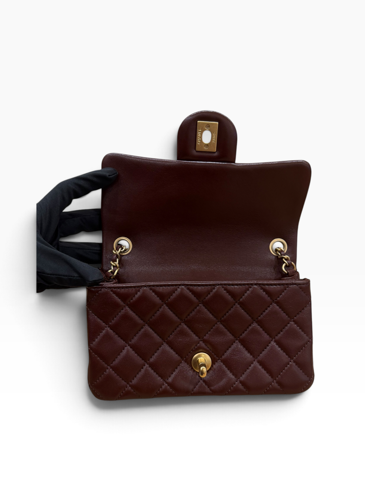 Chanel - Sac Mini rectangulaire avec pampille réglable
